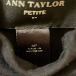 Ann Taylor Petite Elegant Black Garment. Very sharp looking!